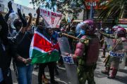 تشهد كينيا احتجاجات عارمة في كامل أنحاء البلاد (GETTY)
