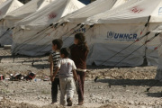 لاجئون سوريون في العراق