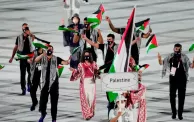 يأمل الرياضيون الفلسطينيون أن ينقلون معاناة غزة في أولمبياد باريس (منصة إكس)
