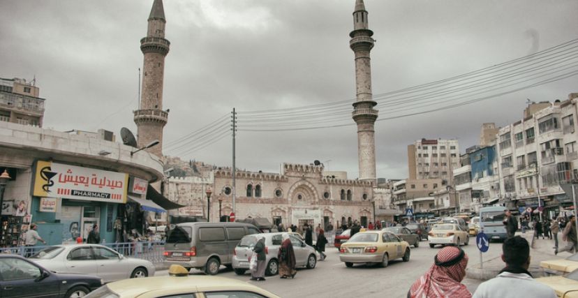 Amman's downtown. 