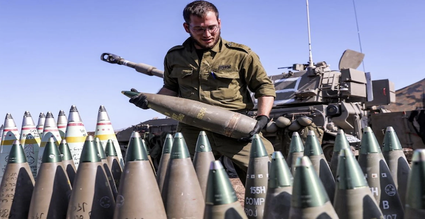 Selling weapons to Israel